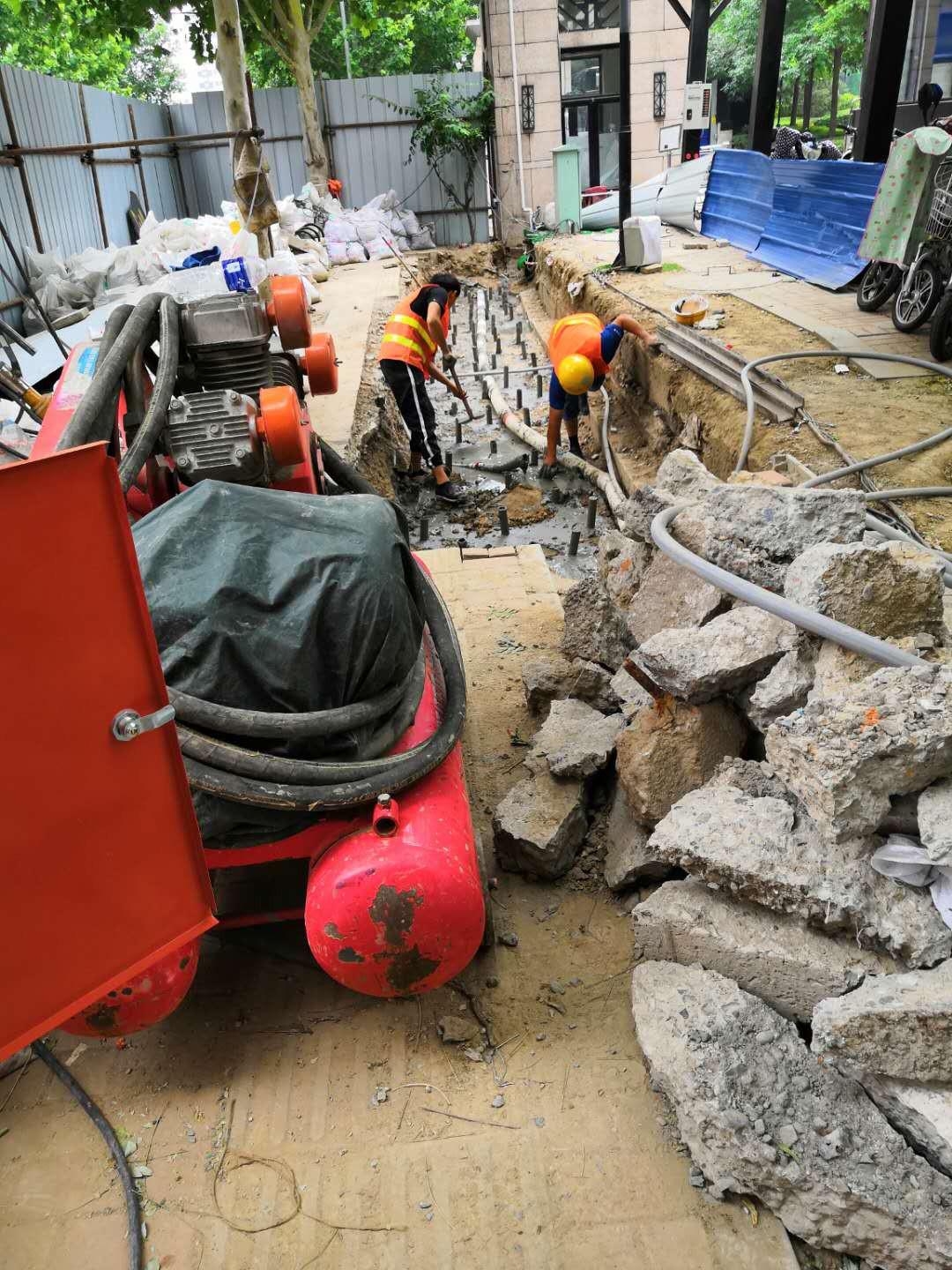 南皮地基加固解决房子的地基下沉问题